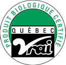 Produit Biologique Certifié Vrai Québec